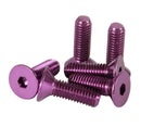 NRG Steering Wheel Screw Upgrade Kit (Conical) - Purple-1