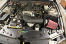 JLT 05-09 Ford Mustang GT Series 3 Black Textured Cold Air Intake Kit w/Red Filter - Tune Req-4