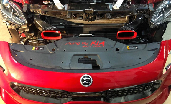 Velossa Tech Dual BIG MOUTH Ram Air Intake Snorkels for Kia Stinger 3.3T