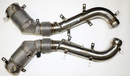 MCLAREN 600LT 650S STAINLESS STEEL DOWNPIPES-4