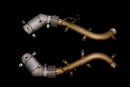 MCLAREN 600LT 650S STAINLESS STEEL DOWNPIPES-1