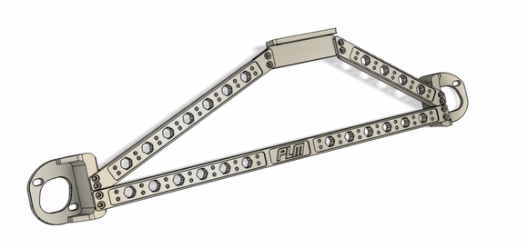 PLM Billet Modular 3 Point Front Strut Tower Bar Honda EG EK DC2