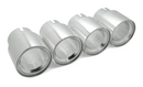 BMS Straight Cut Billet Exhaust Tips (set of 4)-1
