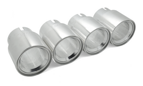 BMS Straight Cut Billet Exhaust Tips (set of 4)
