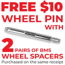 LIGHTWEIGHT F Chassis BMW - Burger Motorsports Wheel Spacers w/10 Bolts-6