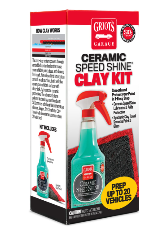 Ceramic Speed Shine Clay Kit