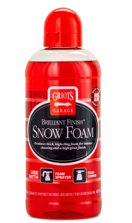 Griots Brilliant Finish Snow Foam - 48 Ounces (Comes in Case of 6 Units)