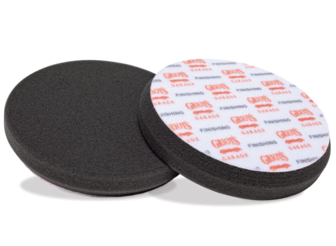 Griots Garage 3in Black Finishing Pads (Set of 3) - Single - 0