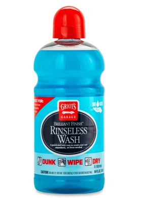 Griots Garage Brilliant Finish Rinseless Wash - 64oz