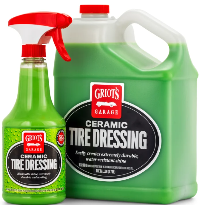 Griots Garage Ceramic Tire Dressing - Gallon (Comes in Case of 4 Units)