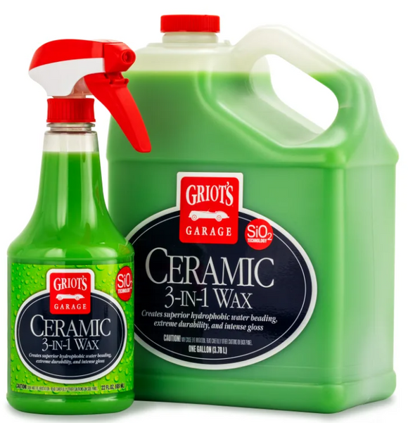 Griots Garage Ceramic Wax 3-in-1 - 22oz (Comes in Case of 12 Units)