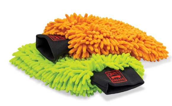 Griots Garage Microfiber Wash Mitts (Set of 2) - Single