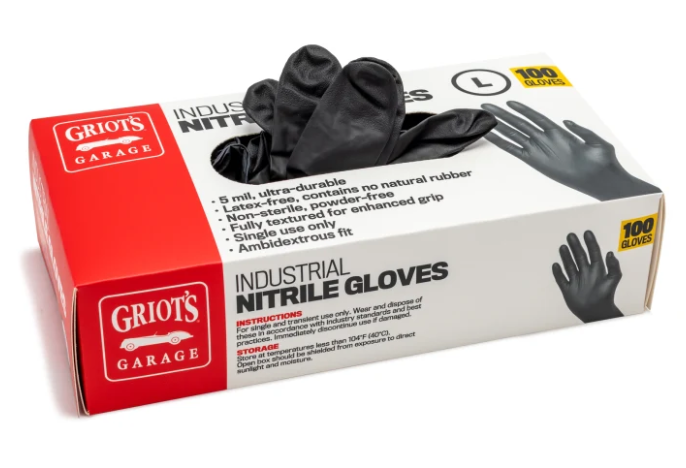 Griots Garage Nitrile Gloves, 110 Count - Large