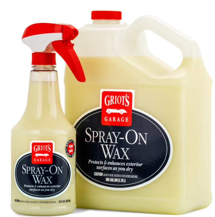 Griots Garage Spray-On Wax - 1 Gallon (Comes in Case of 4 Units)