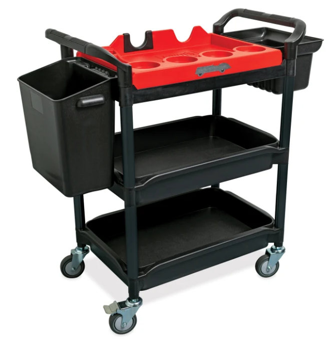 Griots Garage Ultimate Detailing Cart w/ Trays and Bins