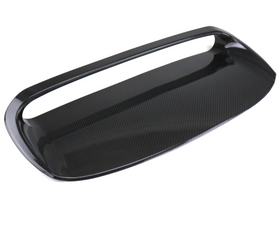 OLM LE Dry Carbon Fiber Hood Scoop Cover - 2010-2014 WRX STI with Hood Scoop Cover