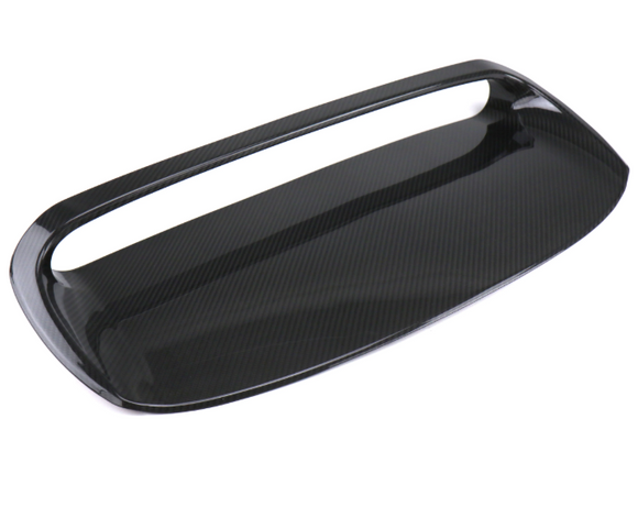 OLM LE Dry Carbon Fiber Hood Scoop Cover - 2010-2014 WRX STI with Hood Scoop Cover