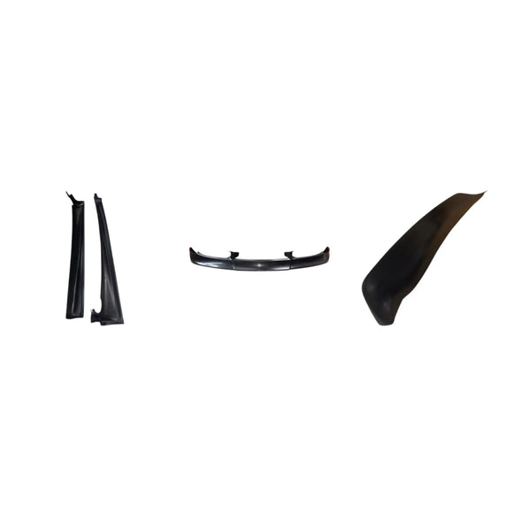 Porsche 996.2 Aero Kit – Front Lip, Small Ducktail & Side Rockers (2002–2004)