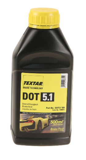 Textar DOT 5.1 Brake and Clutch Fluid, 500ml