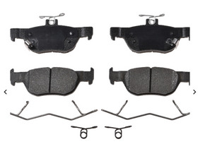 OEF3 OE Formulated Ceramic Rear Brake Pads Inc. Install Hdw. 2019-2025 Mazda 3