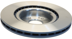 Akebono PRO-ACT High Carbon Zinc Coated Front Brake Disc (Rotor) 51712-J5500 - 0