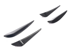 Dry Carbon Fiber Front Bumper Canards V5 BMW M3 G80 | M4 G82 G83 2021-2024 - 0