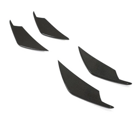 Dry Carbon Fiber Front Bumper Canards V3 BMW M3 G80 | M4 G82 G83 2021-2024 - 0