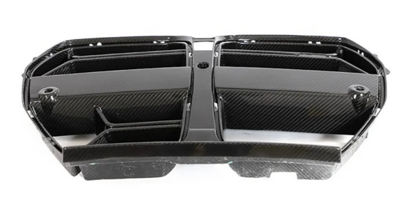 Dry Carbon Fiber Front Kidney Grill With ACC BMW M3 G80 | M4 G82 G83 2021-2024