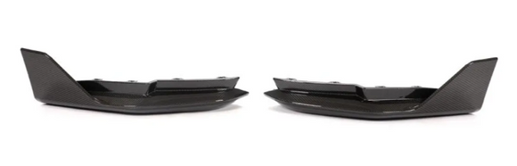 Dry Carbon Fiber Rear Bumper Splitters V1 BMW M3 G80