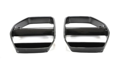 Dry Carbon Fiber Front Kidney Grill V1 BMW M3 G80 | M4 G82 G83 - 0
