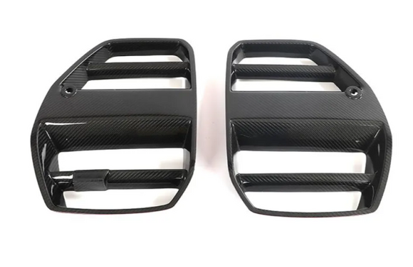 Dry Carbon Fiber Front Kidney Grill V2 BMW M3 G80 | M4 G82 G83