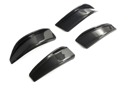 Carbon Fiber Front Bumper Canards V2 BMW M3 G80 | M4 G82 G83 2021-2024 - 0