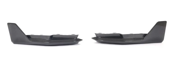 Dry Carbon Fiber Rear Bumper Splitters V3 BMW M4 G82 2021-2024