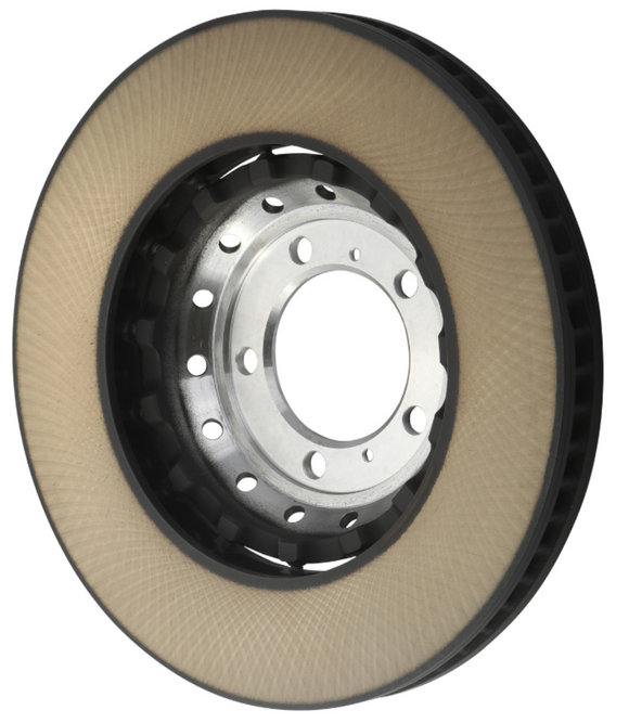 SHW 2021 Porsche Cayenne GTS 4.0L w/19in Wheel/NAO Pads Right Frt Smooth LW Brake Rotor (9Y0615302Q)