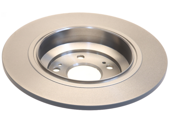 Akebono PRO-ACT High Carbon Zinc Coated Brake Disc (Rotor) Rear 2009-2014 Acura TL