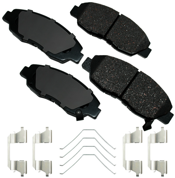 Brake Pad Set, w/ Hardware, PRO-ACT Ultra-Premium Honda 45022-TR3-A02 Front