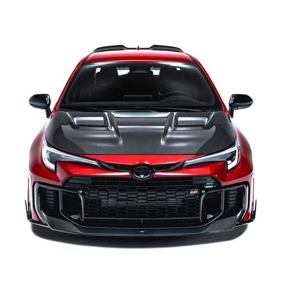 TOYOTA GR COROLLA PREPREG CARBON FIBER HOOD
