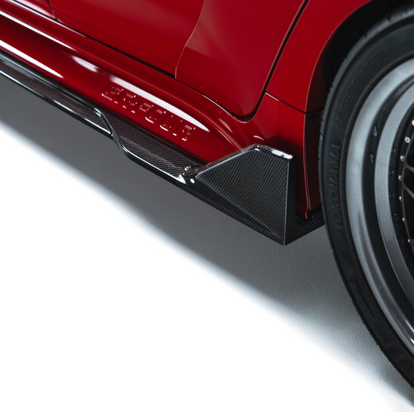 TOYOTA GR COROLLA CARBON FIBER SIDE SKIRTS