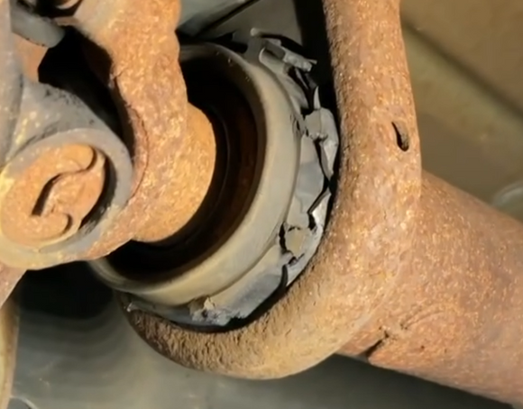 Driveshaft Carrier - 11-14th gen F-150, 4th gen Transit 130 WB - Both Bushings