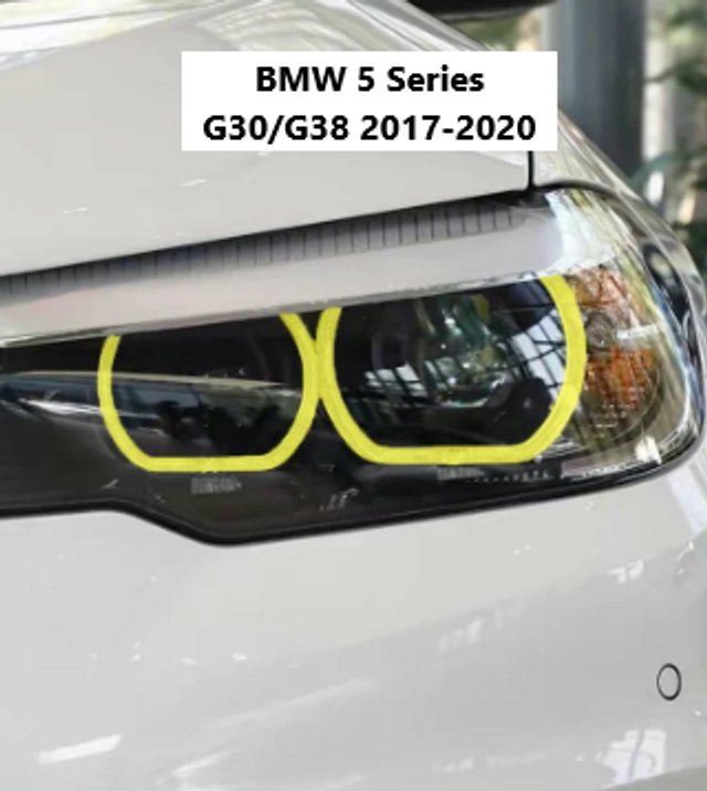 MAD Yellow DRL LED Module Set - Fast Swap, Plug & Play BMW 5 Series G30/G38 2017-2020