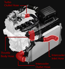 APR HOSES - TURBO OUTLET - MQB 1.8T/2.0T (CONVERSATION KIT APR DTR6054 & APR OUTLET PIPE)-4