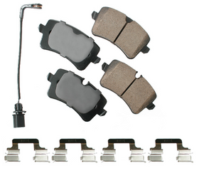 Audi VW Brake Pad Set - Akebono EUR1547A
