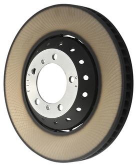 SHW 19-22 Porsche Cayenne S 2.9L w/19in Wheels/NAO Pads Left Frt Smooth LW Brake Rotor (9Y0615301Q)