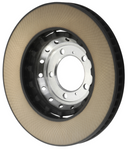 SHW 19-22 Porsche Cayenne S 2.9L w/19in Wheels/NAO Pads Left Frt Smooth LW Brake Rotor (9Y0615301Q)-2