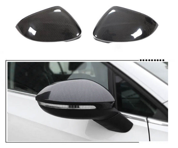 Carbon Fiber Mirror Covers for Volkswagen Golf MK8 GTI 2021-2022