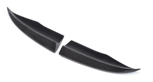Carbon Fiber Rear Bumper Canards for Audi A3 S3 2015 2016