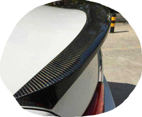 Carbon Fiber Rear Spoiler V2 for Infiniti Q50 2014-15 - 0