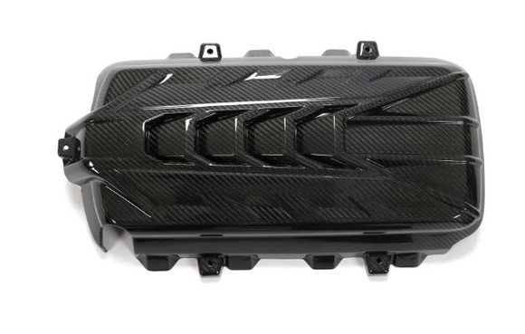 Dry Carbon Fiber Engine Cover for Chevrolet Corvette C8 Stingray Convertible 2-Door
