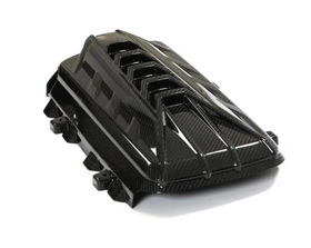 Dry Carbon Fiber Engine Cover for Chevrolet Corvette C8 Stingray Convertible 2-Door - 0
