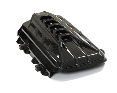 Dry Carbon Fiber Engine Cover for Chevrolet Corvette C8 Stingray Convertible 2-Door - 0